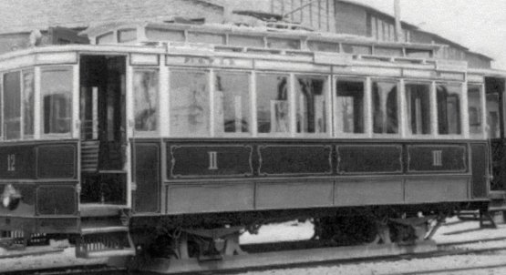 Ilustrační obrázek - historická tramvaj