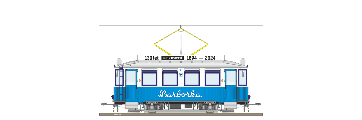 Vůz číslo 21 Barborka