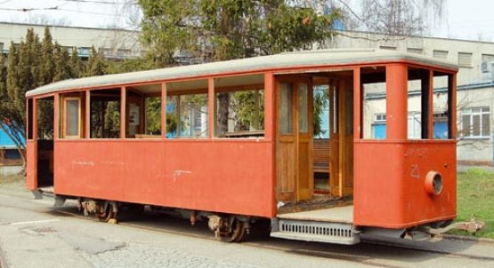 Tramvajový vlečný vůz č. 218