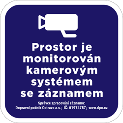 Piktogram - kamerový systém (malý)